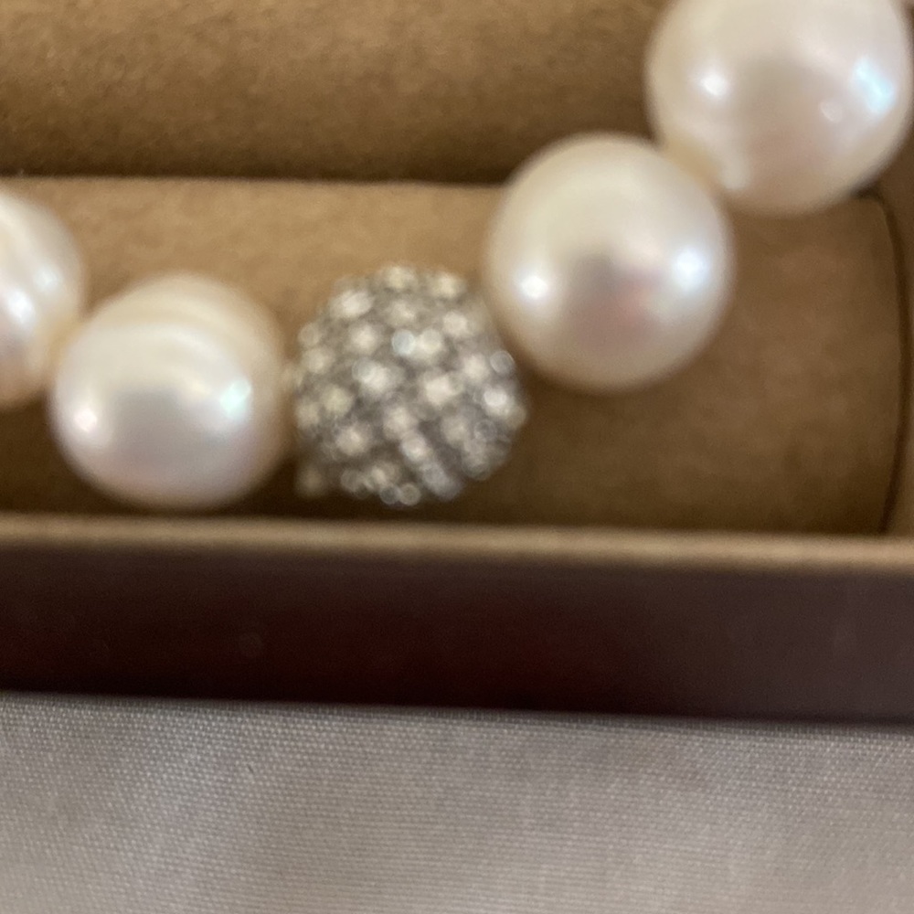Fresh water pearl elastic bracelet - Picture 4 of 8